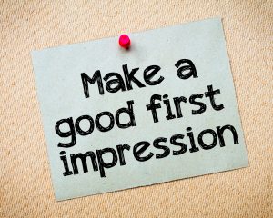 How to make a lasting first impression